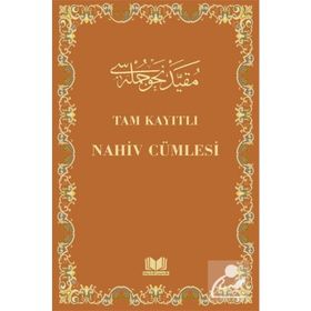 Tam Kayıtlı Nahiv Cümlesi - Kolektif