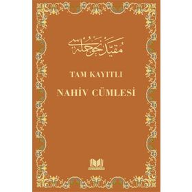 Tam Kayıtlı Nahiv Cümlesi - kollektif