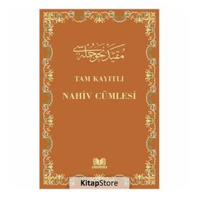 Tam Kayıtlı Nahiv Cümlesi - kollektif