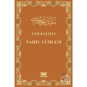 Tam Kayıtlı Nahiv Cümlesi - kollektif
