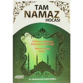 TAM NAMAZ HOCASI (NAMAZ-001) (RESIMLI,DUALI VE İLAHİLİ ) - ARIF PAMUK