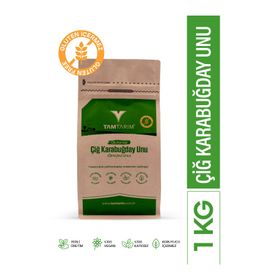 Tam Tarım 1000 gr Glutensiz Yerli Çiğ Karabuğday Unu