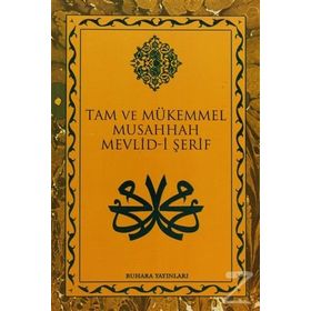 Tam ve Mükemmel Musahhah Mevlid- i Şerif - Süleyman Çelebi