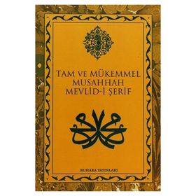 Tam ve Mükemmel Musahhah Mevlid- i Şerif - Süleyman Çelebi