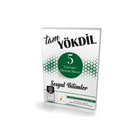 Tam Yökdil Sosyal Bilimler Dijital Çözümlü 5 Deneme Sınavı Pelikan Yayınları