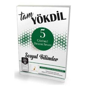 Tam Yökdil Sosyal Bilimler Dijital Çözümlü 5 Deneme Sınavı Pelikan Yayınları