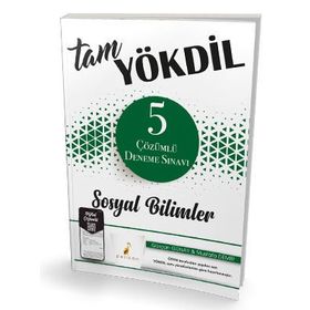Tam Yökdil Sosyal Bilimler Dijital Çözümlü 5 Deneme Sınavı Pelikan Yayınları