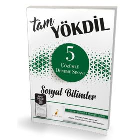 Tam Yökdil Sosyal Bilimler Dijital Çözümlü 5 Deneme Sınavı Pelikan Yayınları