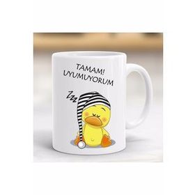 Tamam Uyumuyorum Baskılı Kupa