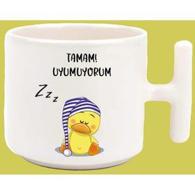 Tamam Uyumuyorum Baskılı Kupa