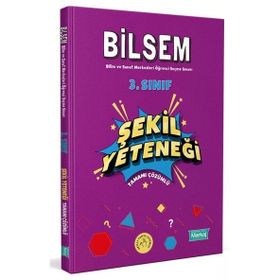 Tamamı Çözümlü 3. Sınıf Bilsem Hazırlık Şekil Yeteneği Markaj Yayınları