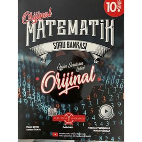 Tamamı Video Çözümlü 10. Sınıf Orijinal Matematik Soru Bankası-Orijinal Yayınları