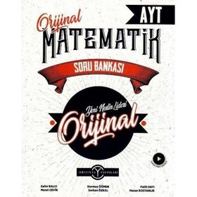 Tamamı Video Çözümlü AYT Orijinal Matematik Soru Bankası Orijinal Yayınları