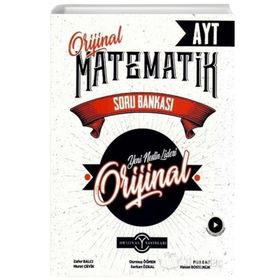 Tamamı Video Çözümlü AYT Orijinal Matematik Soru Bankası Orijinal Yayınları
