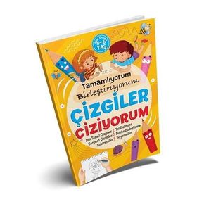 Tamamlıyorum Birleştiriyorum Çizgiler Çiziyorum - Kolektif - Bıcırık Yayınları