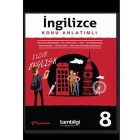 Tambilgi Yayınları - 8. Sınıf LGS İngilizce Konu Anlatımlı Premium Serisi