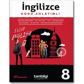 Tambilgi Yayınları - 8. Sınıf LGS İngilizce Konu Anlatımlı Premium Serisi