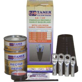 Tamer 3x120+70 mm 1 kv Kablo Başlığı