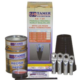Tamer 3x120+70 mm 1 kv Kablo Başlığı