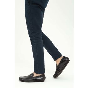 Tamer Tanca 01 20-875 SK22/23 Siyah Erkek Deri Drıver Ayakkabı