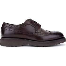 Tamer Tanca 1171 226-03 Erkek Hakiki Deri Kahverengi Casual Ayakkabı