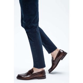 Tamer Tanca 183 11611 Y23 Taba Erkek Deri Loafer Ayakkabı