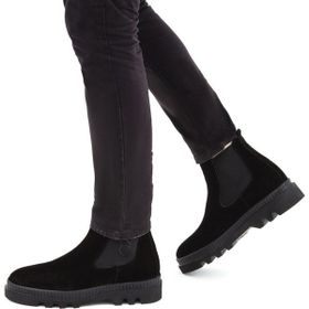 Tamer Tanca 2055732 SK22/23 Siyah Deri Erkek Casual Bot
