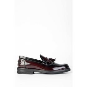 Tamer Tanca 285 3752 Bordo Erkek Deri Loafer