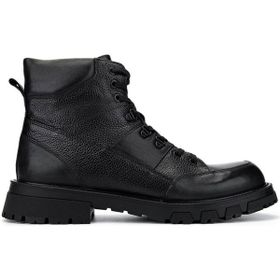 Tamer Tanca 298 2185-5263 SK22/23 Erkek Deri Siyah Casual Bot