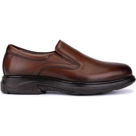 Tamer Tanca 298 2791-2087 Erkek Hakiki Deri Kahverengi Casual Ayakkabı