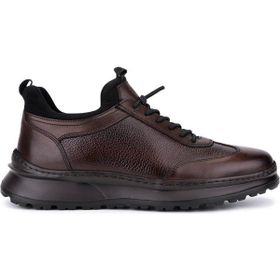 Tamer Tanca 298 3189-2230 Erkek Hakiki Deri Kahverengi Casual Ayakkabı