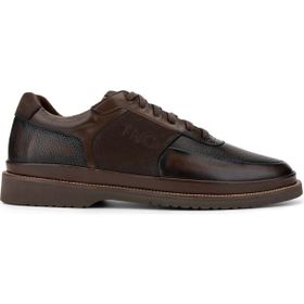 Tamer Tanca 374 TNC-05 Erkek Deri Kahverengi Casual Ayakkabı