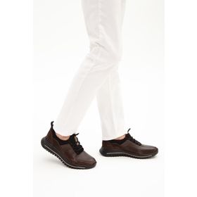 Tamer Tanca 381 16064 SK22/23 Kahverengi Deri Erkek Casual Ayakkabı