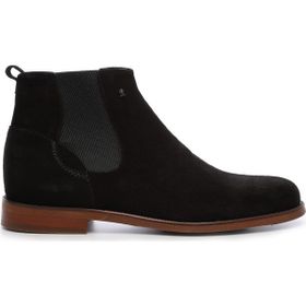 Tamer Tanca 383 3655 B SK19/20 Siyah Erkek Deri Casual Bot