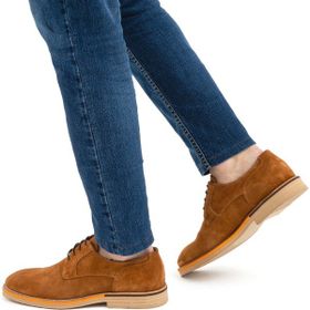 Tamer Tanca 383 5194 SK22/23 Kahverengi Deri Erkek Casual Ayakkabı