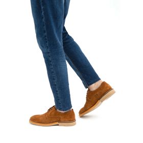 Tamer Tanca 383 5194 SK22/23 Kahverengi Deri Erkek Casual Ayakkabı