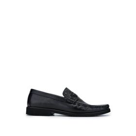 Tamer Tanca 478 B1302 Erkek Hakiki Deri Kahverengi Loafer Ayakkabı