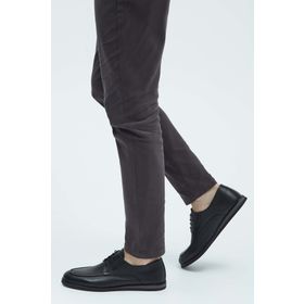 Tamer Tanca 537 3206 Siyah Erkek Hakiki Deri Casual Ayakkabı