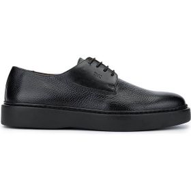Tamer Tanca 537 3680 Erkek Deri Siyah Casual Ayakkabı
