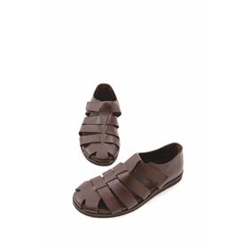 Tamer Tanca 537 449 Kahverengi Erkek Günlük Sandalet