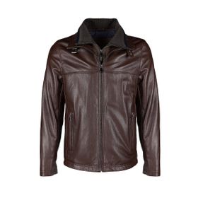 Tamer Tanca 571 E-32139 Fındık Deri Erkek Mont