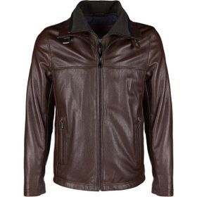 Tamer Tanca 571 E-32139 Fındık Deri Erkek Mont