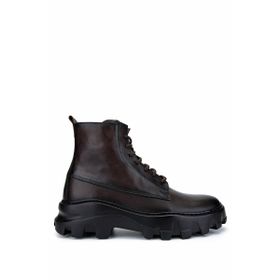 Tamer Tanca 698 1061-7 SK24-25 Erkek Deri Kahverengi Casual Bot