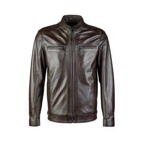 Tamer Tanca 974 TT-01 Kahverengi Deri Erkek Mont