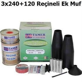 Tamer TE1 32401 3x240 mm 120 Şeffaf Reçineli Ek Muf
