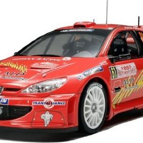 Tamiya 1/24 Bozian Peugeot 206 Wrc '05 Plastik Araba Maket Kiti