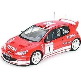 Tamiya 1/24 Peugeot 206 Wrc 2003 Plastik Araba Maket Kiti