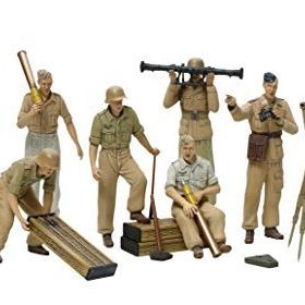 Tamiya 1/35 Africa Luftwaffe Art Crew Plastik Figür Maket Kiti