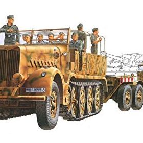 Tamiya 1/35 Famo Tank Transporter Plastik Askeri Araç Maket Kiti