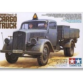 Tamiya 1/35 German 3 Ton 4X2 Cargo Truck Plastik Askeri Araç Maket Kiti